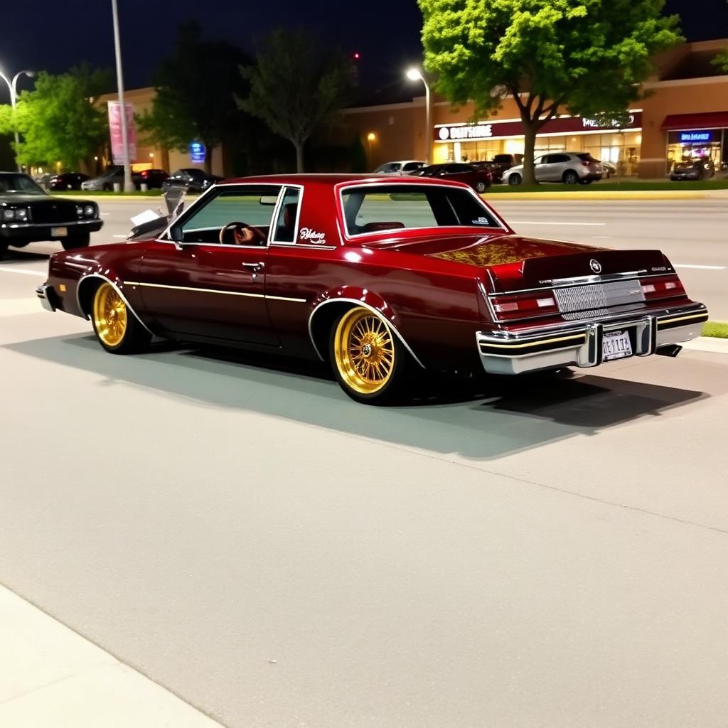 '85 Regal candy burgundy